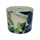 Roll of floral-patterned tape on a white background